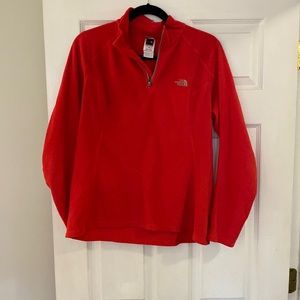 The North Face fleece half zip